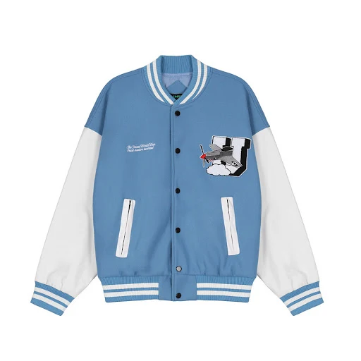 Title 3, Mens Fashion PU Leather Sleeve Jacket Street T...