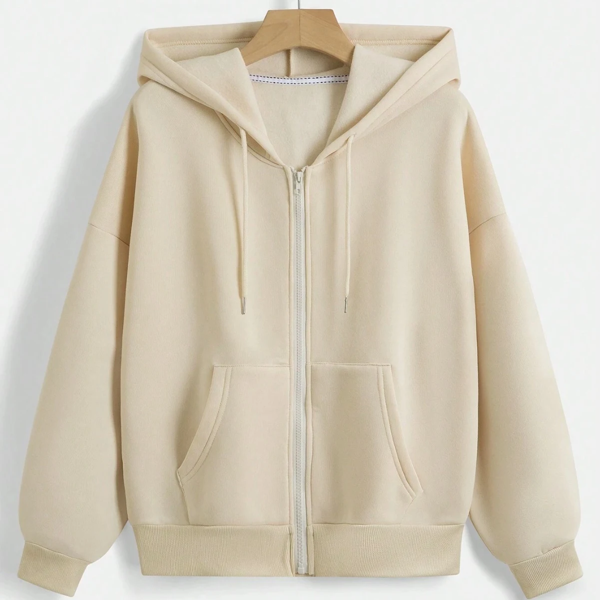 New Outdoor Drawstring Hoodie Zipper Pocket Casual Sweatshirt is perfect for outdoor activities and everyday wear, offer — photo 7