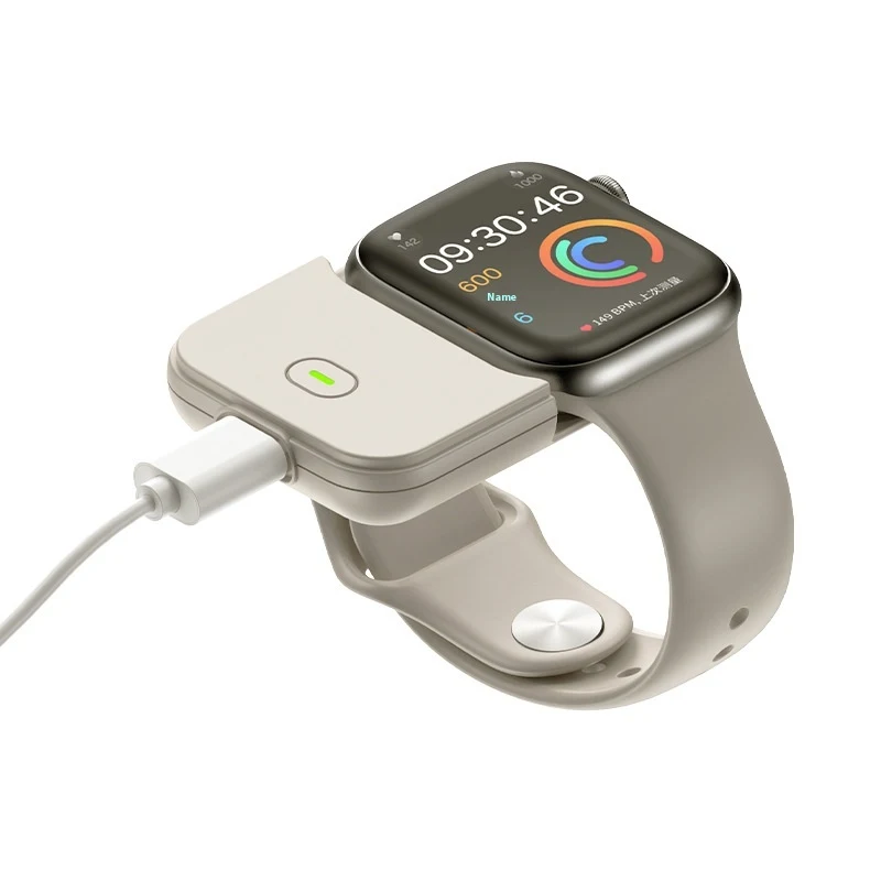 Title 10, Portable wireless power bank watch charger. Enj...