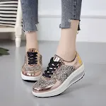 New sequin sneakers for dazzling style. Comfortable and eye-catching, these sneakers are perfect for adding sparkle to y — photo 1