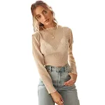 Women's Sheer Mesh Top Stylish and versatile, perfect for layering and creating trendy outfits, ideal for a modern and s — photo 4