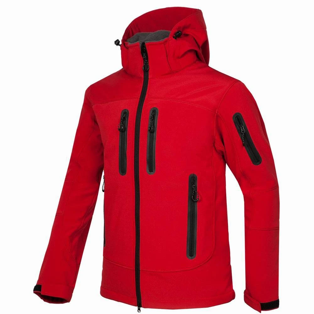 Jaqueta Soft Shell Esportiva para Camping e Montanhismo ao Ar Livre. Resistente à água, respirável e ideal para atividades. — foto 6