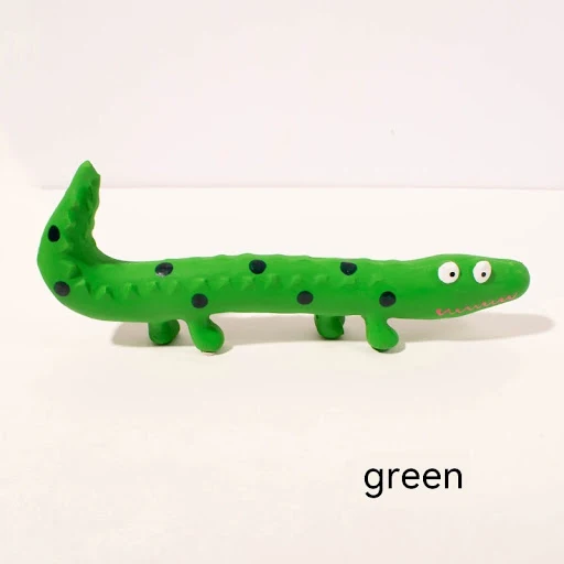 Title 7, Pet Latex Lizard Bite-resistant Molar Dog Toy, ...
