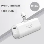 3300mAhType C Interface White