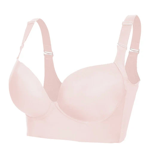 Title 2, Womens Plus Size Push Up Bra Wirefree Comfort ...