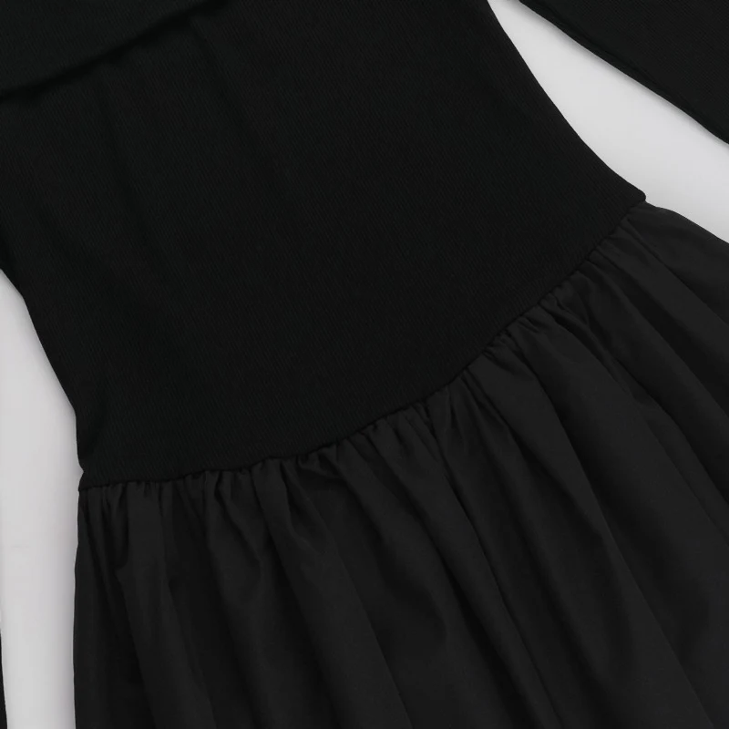 Title 3, Womens off-shoulder A-line dress with backless...