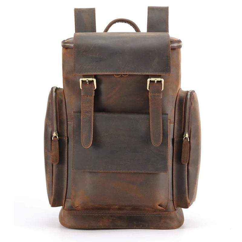 Mochilas Retrô Masculinas para Viagens de Grande Capacidade. Leve tudo com estilo e aproveite suas viagens com espaço e conforto. — foto 6