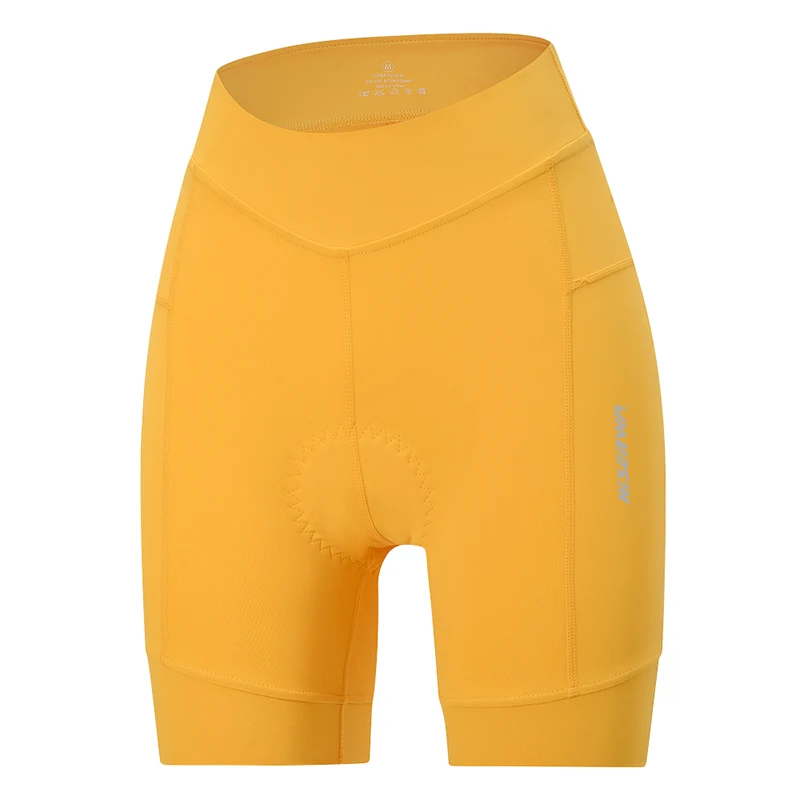 Dames fietsshorts met siliconen sponskussen voor extra comfort en bescherming tijdens lange fietstochten — foto 6