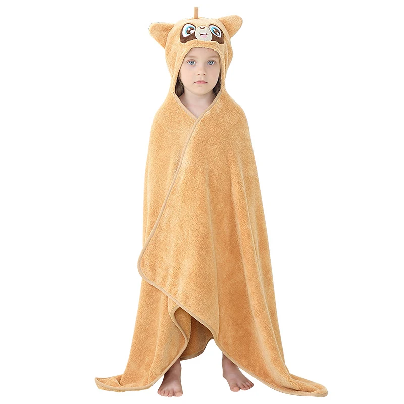 Title 5, Roupa de banho super macia infantil, fleece cor...
