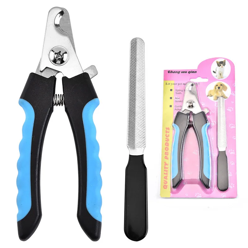 Title 1, Professional Pet Cat Dog Nail Clipper Cutter wi...