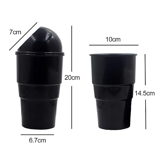 Title 2, Multifunctional Creative Car Storage Mini Round...
