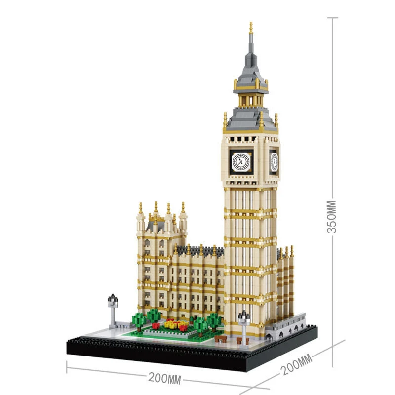 Modelo de brinquedo de blocos de micropartículas do Louvre. Construa este icônico museu, divirta-se e colecione. Ótimo para entusiastas e colecionadores. — foto 5
