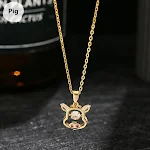 Colar Inteligente Zodiac Microincrustado Seu signo, sua vida. Monitore atividades, receba notificações e expresse seu estilo. Conecte-se com o cosmos. — foto 16