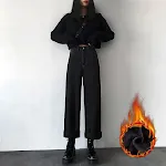 Pure black plush