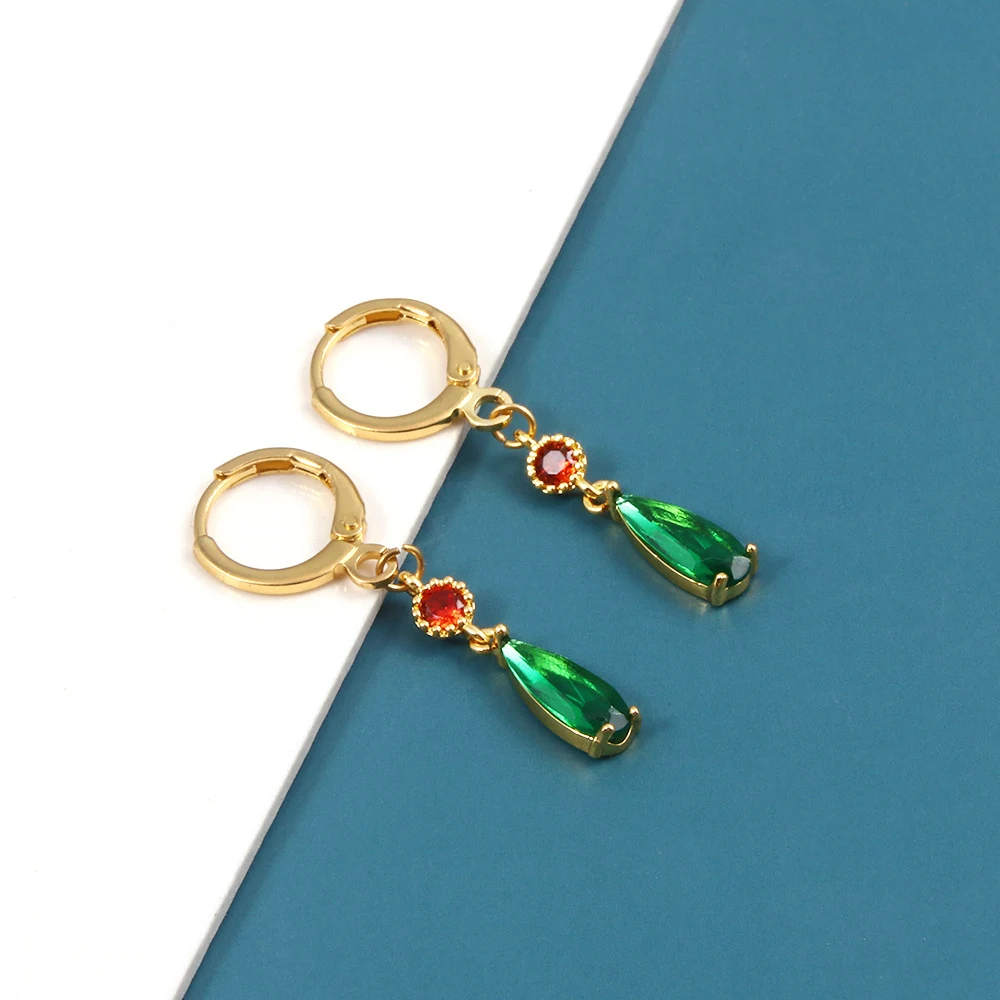 Brincos de Esmeralda com Clip Infantil, Joias para Brincadeiras de Faz de Conta, Acessórios de Fantasia, Ótimo Presente para Crianças. — foto 7