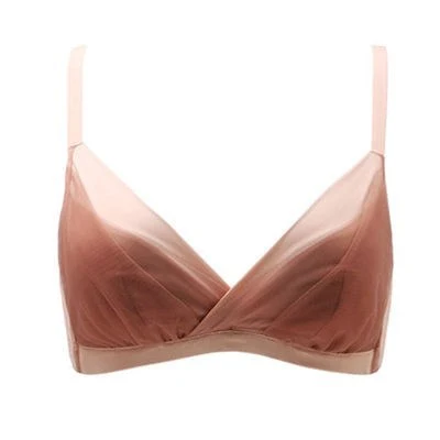 Title 3, Adjustable gathering bra without steel ring for...