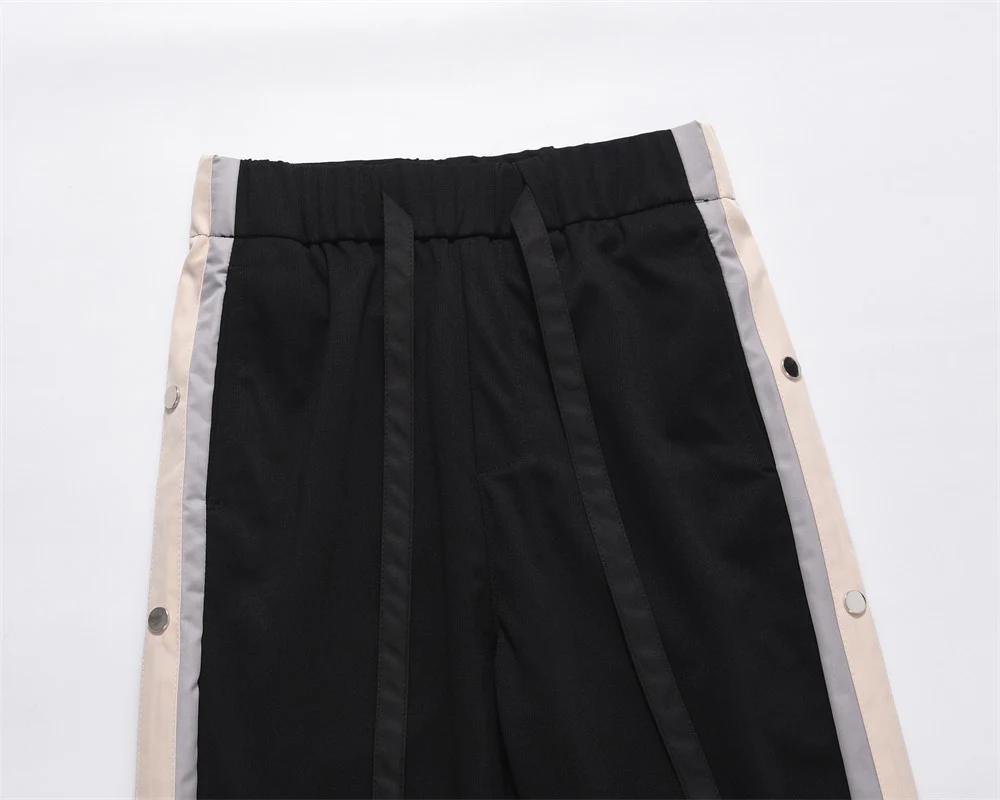 Men's Side Striped Button Casual Pants, comfortable and stylish for everyday wear, perfect for a relaxed yet fashionable — photo 9