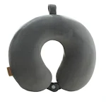 Memory Foam U-shaped Travel Pillow Solid Color Core for neck and head support, providing comfort and relaxation on the g — photo 13