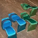 Sandalias cuadradas de tacón grueso para tallas grandes Comodidad y estilo unidos, perfectas para lucir elegante y sentirte segura. — foto 5