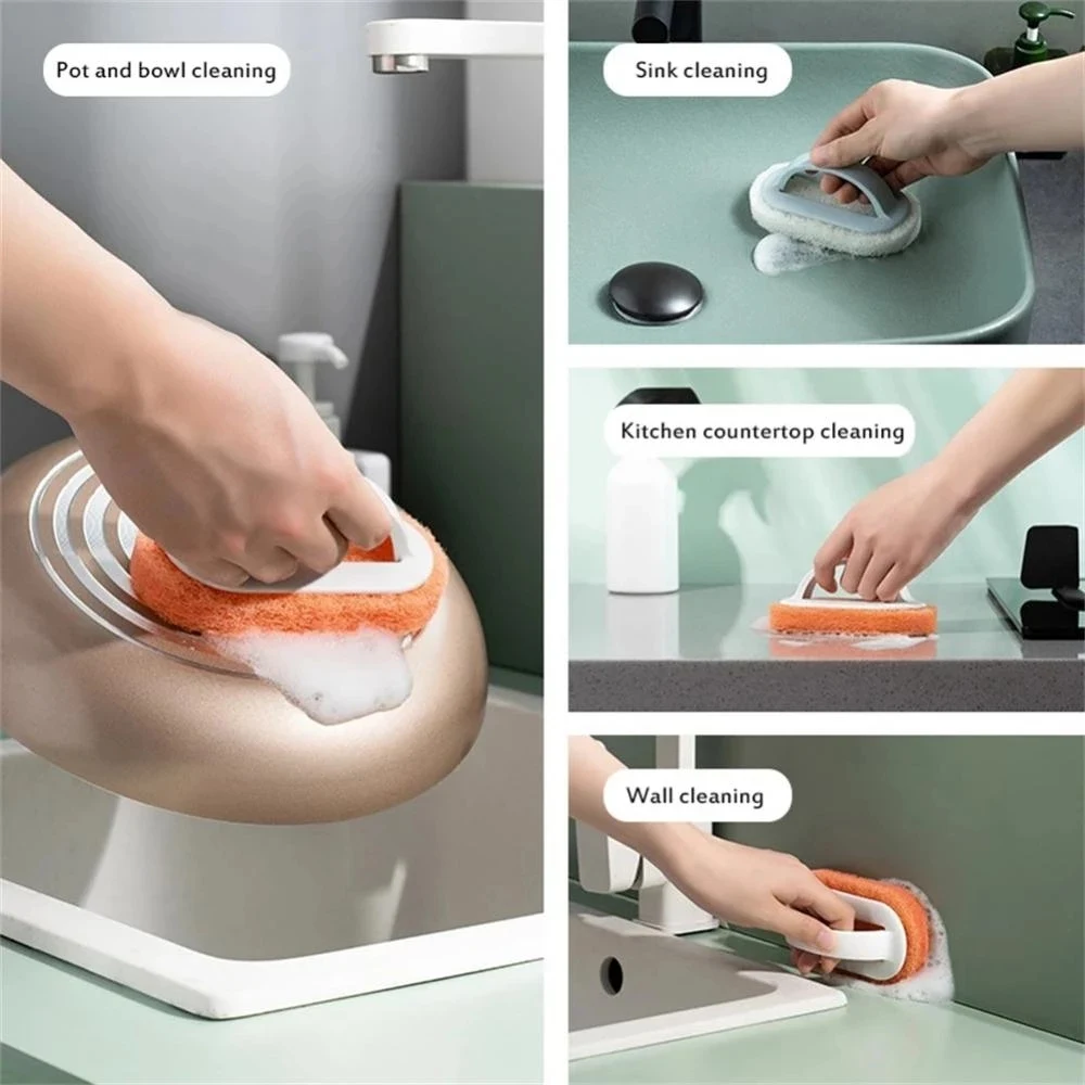 Sponge Cleaning Cloth Kitchen Brush for Decontamination. Effortlessly clean and sanitize your kitchen surfaces. Effectiv — photo 5