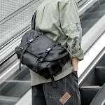 Cycling Men's Trendy Brand Messenger Bag Stylish and Functional Durable Bag Perfect for Commuting and Everyday Use Safe — photo 4