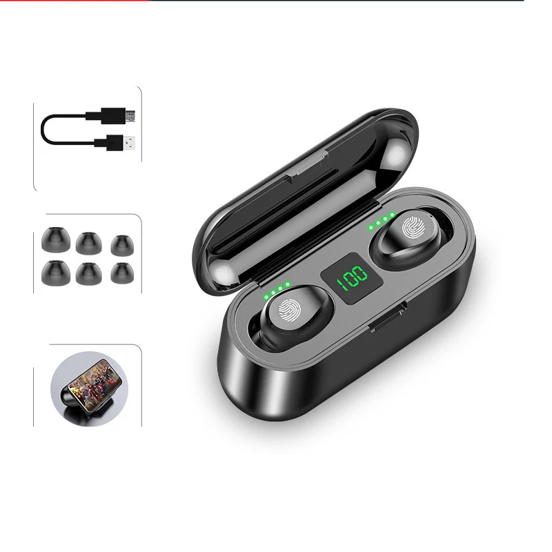 Title 5, Auricolari Bluetooth a doppio orecchio TWS con ...