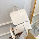 Mochila feminina casual retrô para viagem, espaçosa e estilosa, perfeita para viagens diárias e fins de semana, confortável e funcional. — foto 17