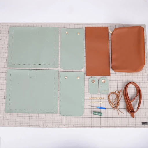 Title 1, Hand-woven DIY Material Large Capacity Womens ...