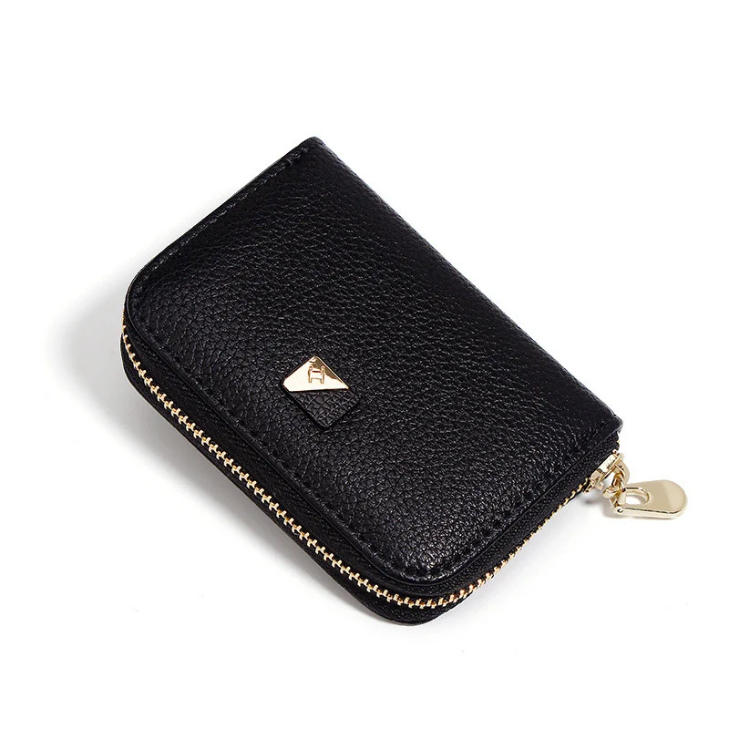 Title 8, Ladies Fashion Multi-Card Slot Zipper Coin Purs...