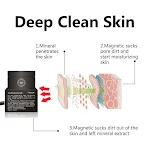 Magnetic mud mask for a radiant complexion. Deep cleans, purifies, and revitalizes the skin. Experience a smoother, clea — photo 5