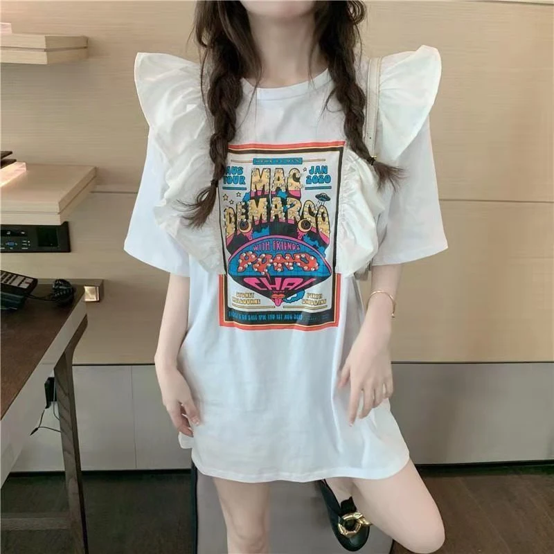 Title 5, Womens Heavy Industry Trend T-shirt New Summer...