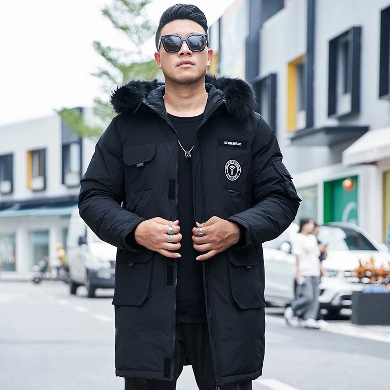 Title 2, Fat Plus Size Mens Down Jacket, ultimate warmt...