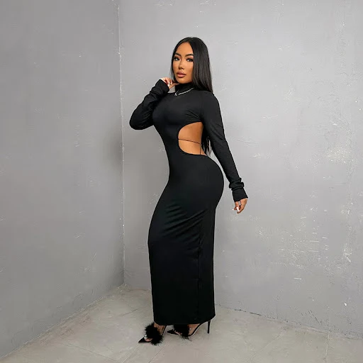 Title 2, Womens Slim-fit Small Turtleneck Backless Butt...