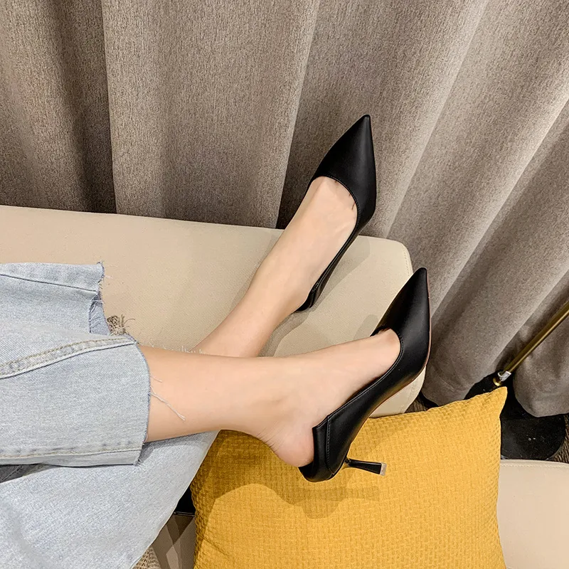 New Korean Pointed Toe Nude High Heels, the perfect blend of style and comfort, elevate your look for any occasion, all — photo 12