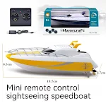 Submarino Mini Controle Remoto Navio de Guerra Recarregável Brinquedo para crianças Diversão aquática fácil e seguro de usar. — foto 10
