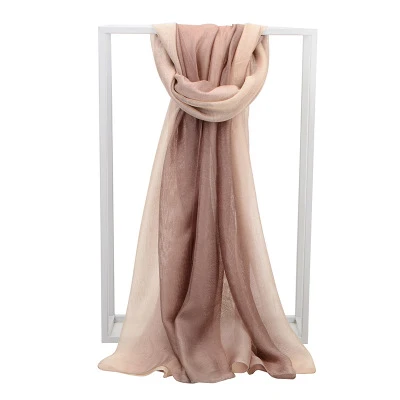 Ladies silk scarf, silk beach towel, sunscreen, air conditioner shawl. Luxurious, versatile, offering sun protection and — photo 20