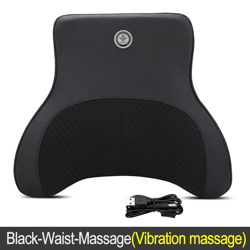 Electric Multifunctional Car Massage Headrest Pillow Neck and Back Relief Road Trip Comfort and Wellbeing In-Car Relaxat — photo 14