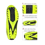 Chaussures VTT Homme avec Boucle Rotative, équipement de vélo pour un ajustement précis et un pédalage efficace, parfait pour les sentiers. — photo 3