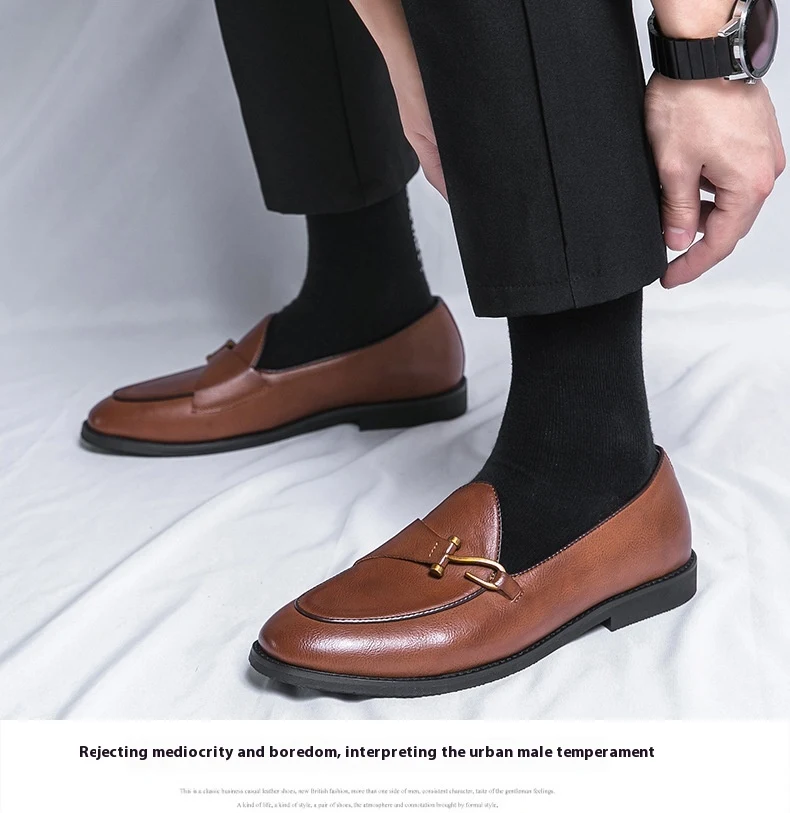 Title 8, Nowe Wiosenne Buty Codzienne Slip-on Męskie Wyg...