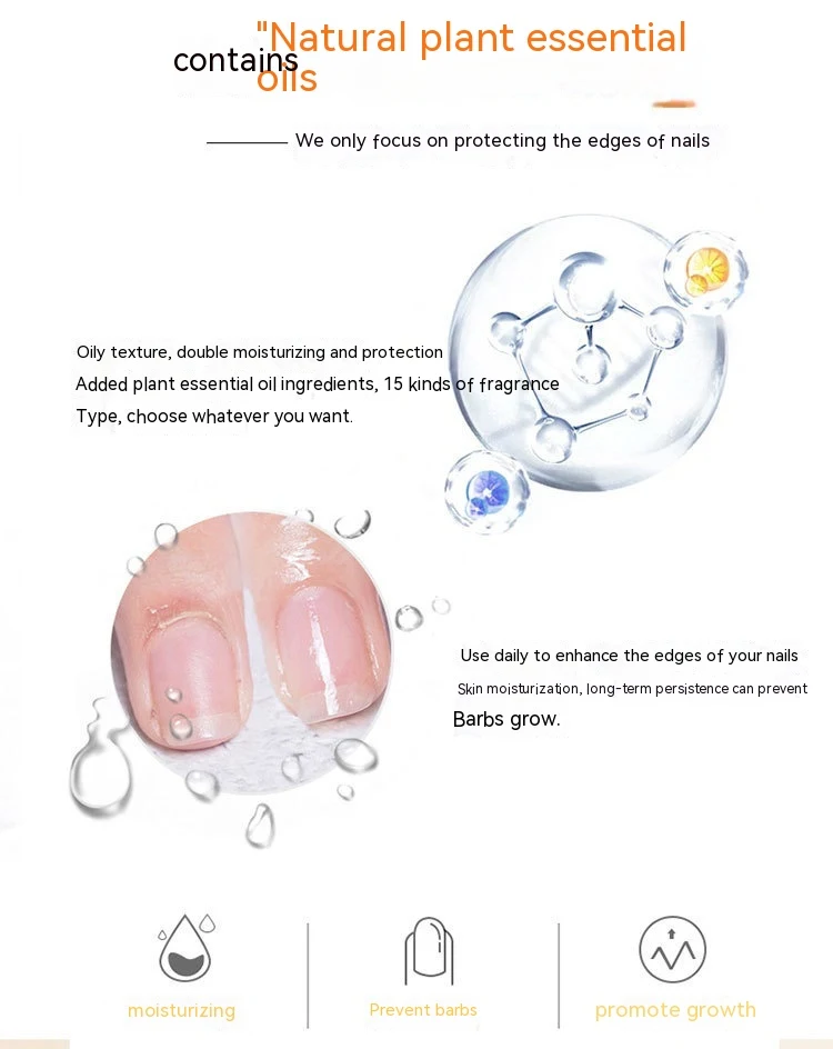 Manicure Finger Edge Nutrition Oil Pen Macerating Agent Exfoliating Nourishes and Hydrates Cuticles Easy Application for — photo 2
