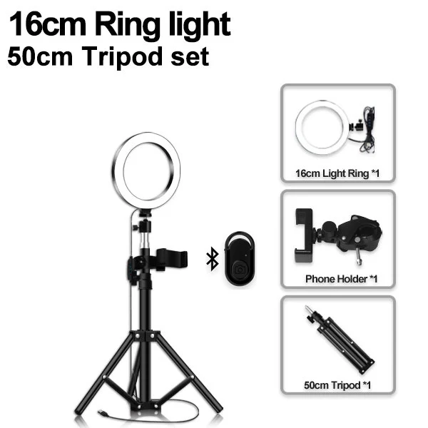 Luz de preenchimento portátil com tripé compatível com Apple, para iluminação de chão, fotos e vídeos com qualidade profissional. — foto 2