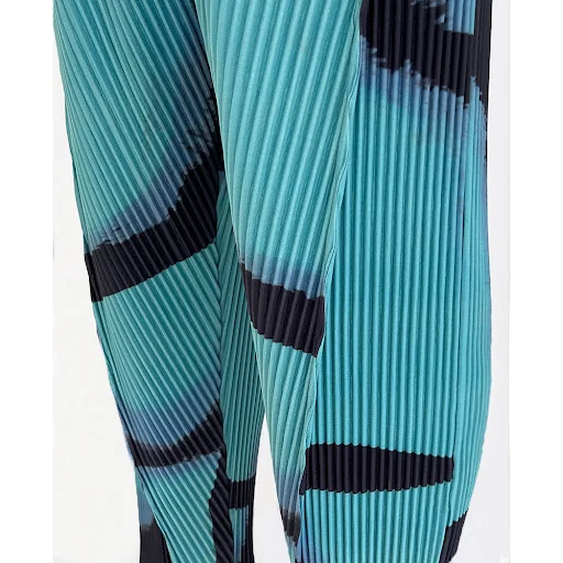 Title 12, Mens Summer Pleated Ink Print Casual Pants. St...