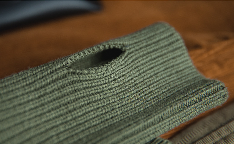 Title 9, Retro Commando Outdoor Army Green Sweater, Clas...