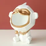 white A