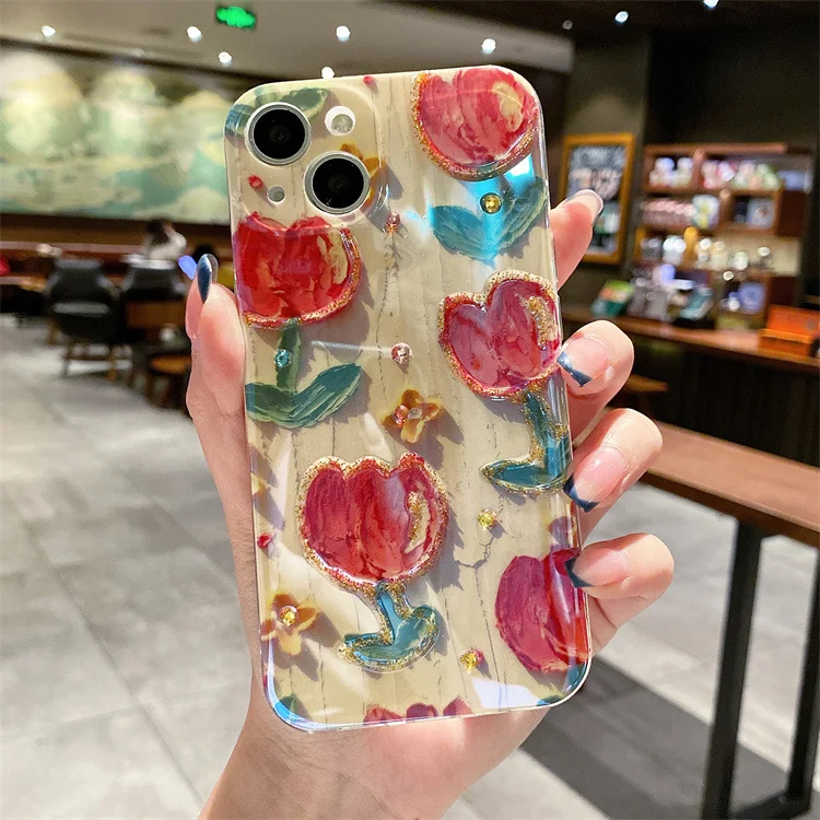 Title 1, Capinha de celular Tulip X com strass, protege ...