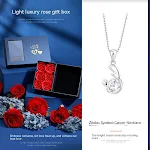 Colar feminino de prata esterlina com as doze constelações. Um presente especial e elegante que representa seu signo zodiacal. — foto 8