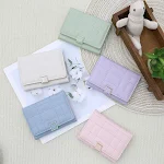 Short Cute All-match Coin Purse. Keep your coins stylishly secure with this adorable and versatile purse, perfect for an — photo 15