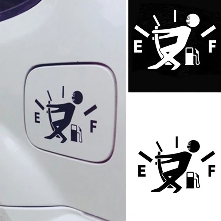 Title 3, Adesivos para carro de combustível insuficiente...