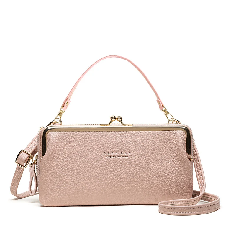 Title 5, Bolsa Mensageiro Coreana Horizontal Feminina Mu...