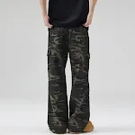 Calças Cargo Camufladas Paratrooper Masculinas e Femininas Multibolsos Confortáveis e Resistentes Ideal para Atividades ao Ar Livre e Trabalho — foto 5